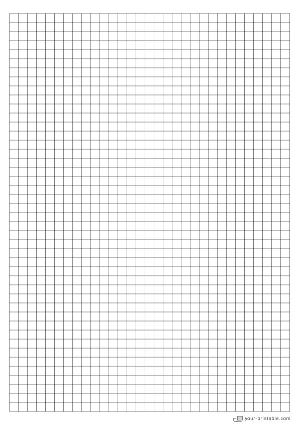 Math Gitterpapier schwarz 1/4 Zoll - 10071886