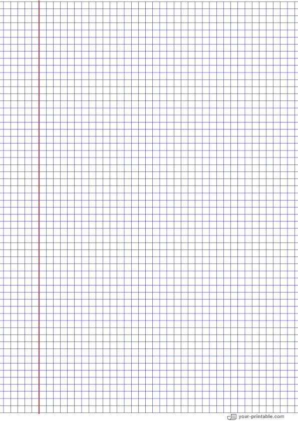 Mathematik Gitterpapier blau 5mm mit Seitenrand - 10071911 Mathematik Gitterpapier blau 5mm mit Seitenrand - 10071911